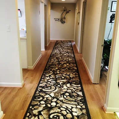 The Evolve Dental hallway leading to the exam rooms